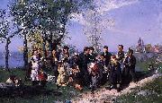 august malmstrom Vava vadmal oil painting artist